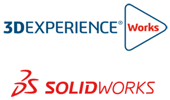 3DEXPERIENCE Works ve SOLIDWORKS logoları