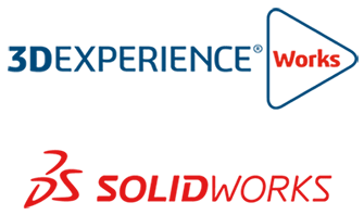 3DEXPERIENCE Works 和 SOLIDWORKS 徽标